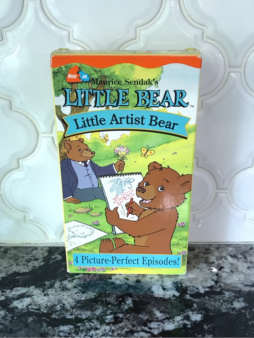 Little Bear  Little Artist Bear  VHS 1999 Maurice Sendak Tape Nick Jr